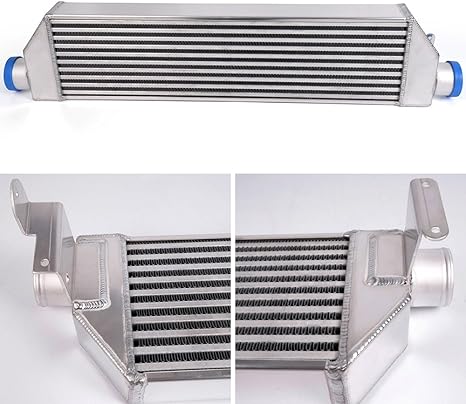 G-PLUS Twin Aluminum Turbo Performance Intercooler Upgrade + Intercooler Pipe Kit