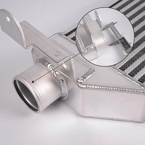 G-PLUS Twin Aluminum Turbo Performance Intercooler Upgrade + Intercooler Pipe Kit