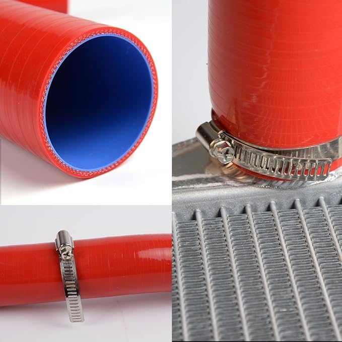 High Performance 3-Ply Upper & Lower Silicone Radiator Hose