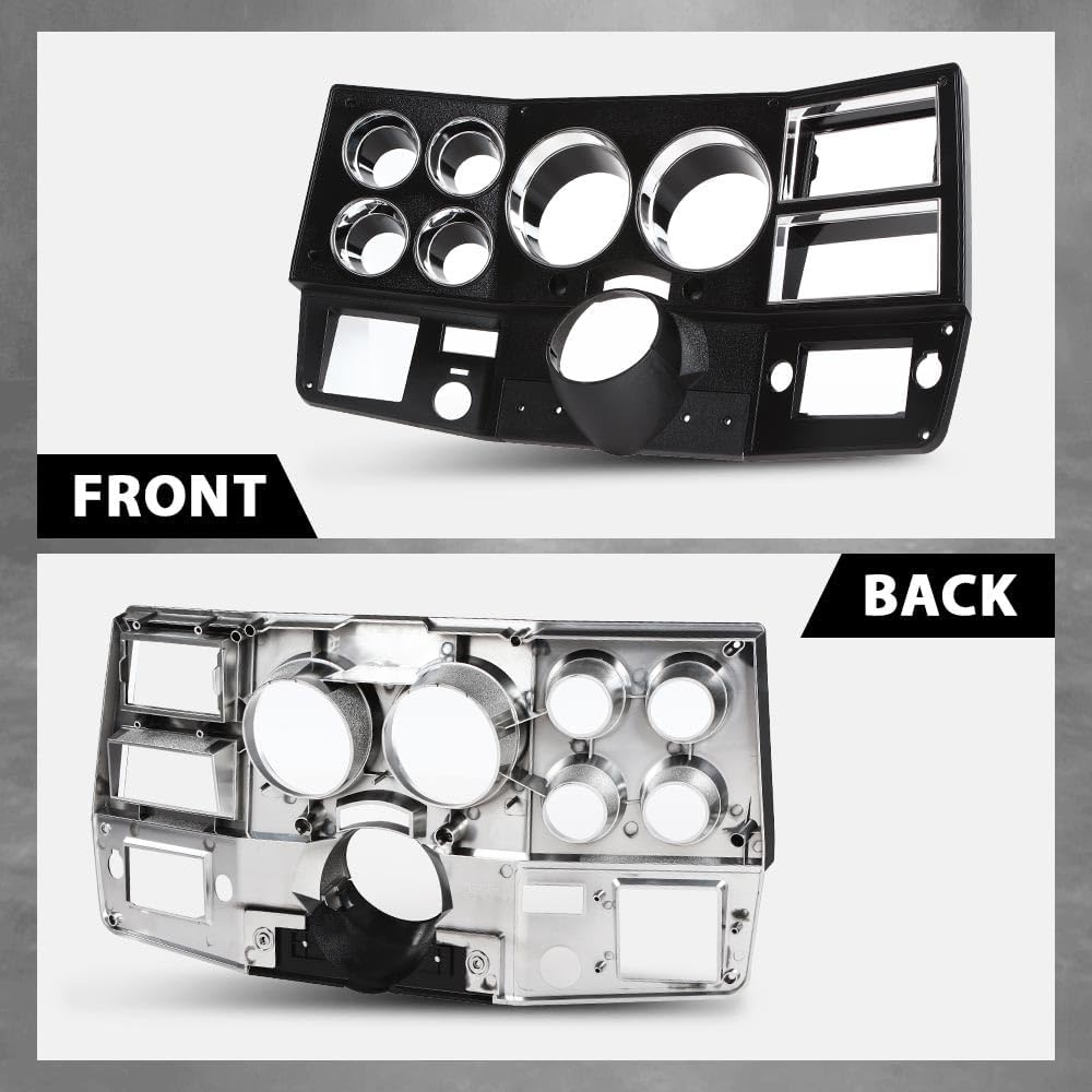 G-PLUS Truck Dash Bezel Panel with A/C Wiper Switch Hole Lower Cover